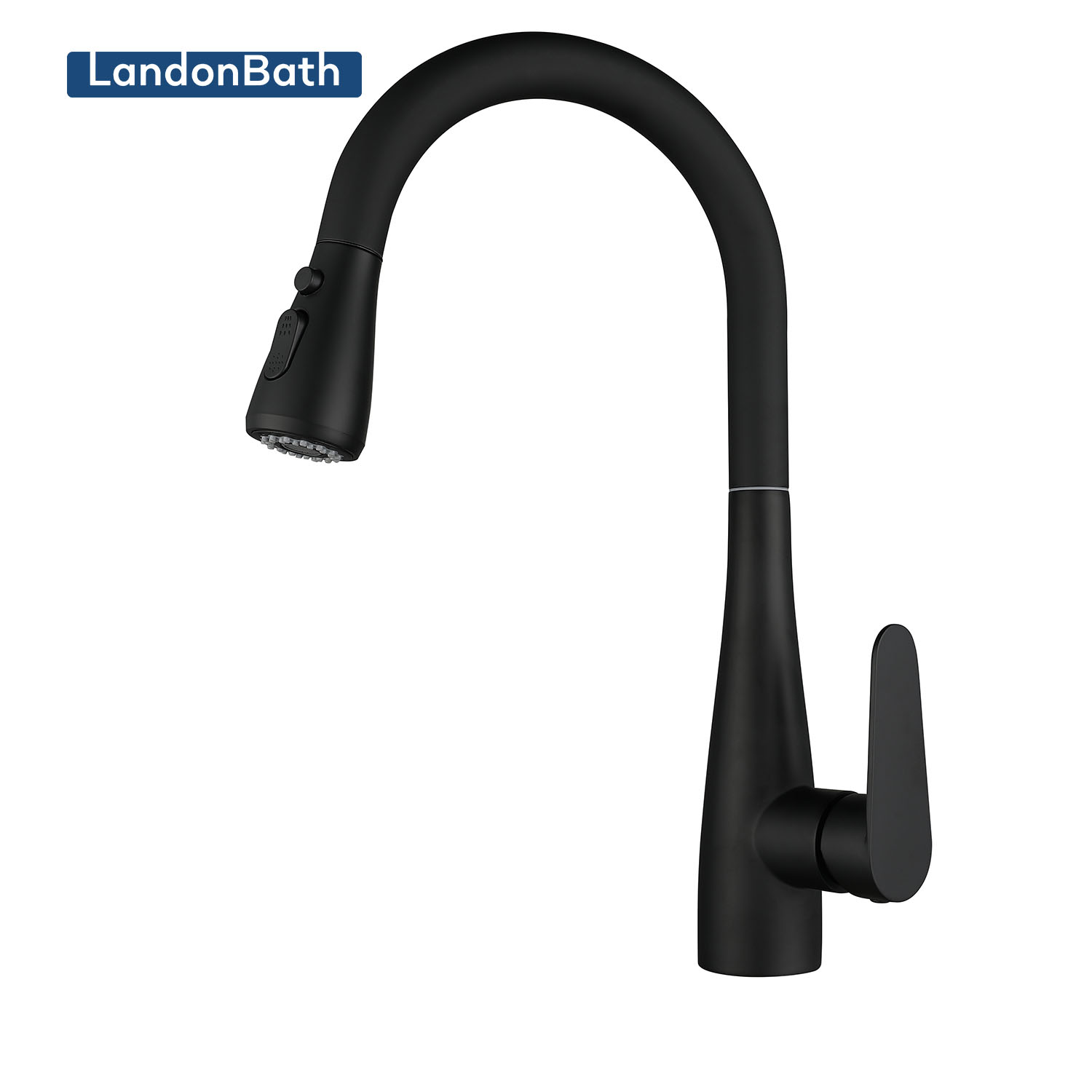 304 Stainless Steel Kitchen Mixer Faucet, Kitchen Sink Faucet, Telescopic Pull Faucet with Pull-down Sprayer