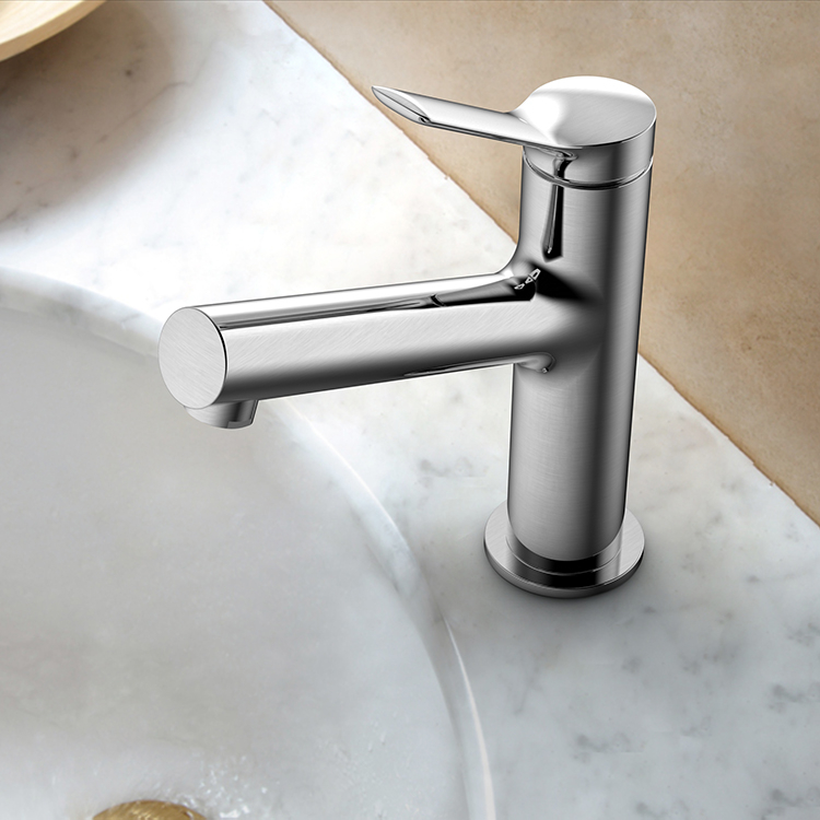 High-end American Standard 316 Stainless Steel Washbasin Faucet Basin Mixer Tap 