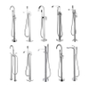 Luxury Chrome Brass Round Shower Set Rain Faucet Mixer Head Wall Mount Bathroom Fixtures