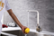 Wholesale Suppliers 304 Stainless Steel 360 Degree Rotatable Water Sink Faucet Mixer Single Handle Kitchen Water Tap