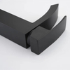 Bathroom Deck Mount Single Hole Matt Black Washbasin Water Tap Basin Faucet Torneira Preta
