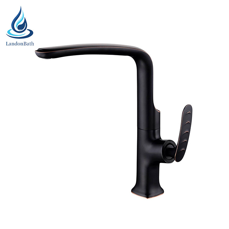 CUPC/Watermark/ACS/CE black oil rubbed kitchen sink faucet mixer tap