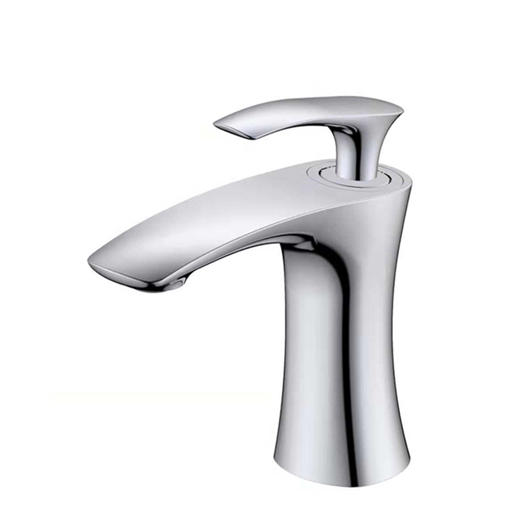 Professional factory taps and mixers wash mixer tap basin faucet curved sanitary on sale