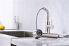Pull Out 304 Stainless Steel Universal Reverse Kitchen Faucet Brushed Finish