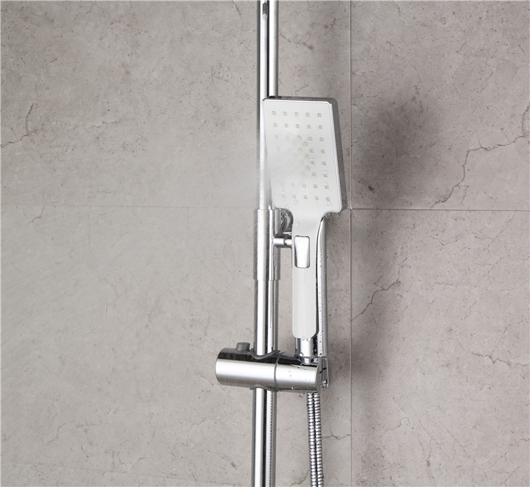 Square Brass Faucet And Bath Combined Bath Shower Set