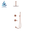 Deck Mounted Shower Set Massage Bathtub Faucet Mixer Tub Side Spout Roman For Upc Faucets Bath Jet