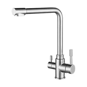 Universal 360 Degree Rotation 304 Stainless Steel Kitchen Filter Faucet Tap for Water Filter
