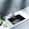 One Handle Kitchen Faucet 304 Stainless Steel Mixer Tap Lead-free Pull Down Kitchen Sink Faucet