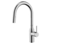 High Quality One Handle Kitchen Faucet Stainless Steel Water Tap Lead-Free Pull Down Sprayer Kitchen Sink Faucet