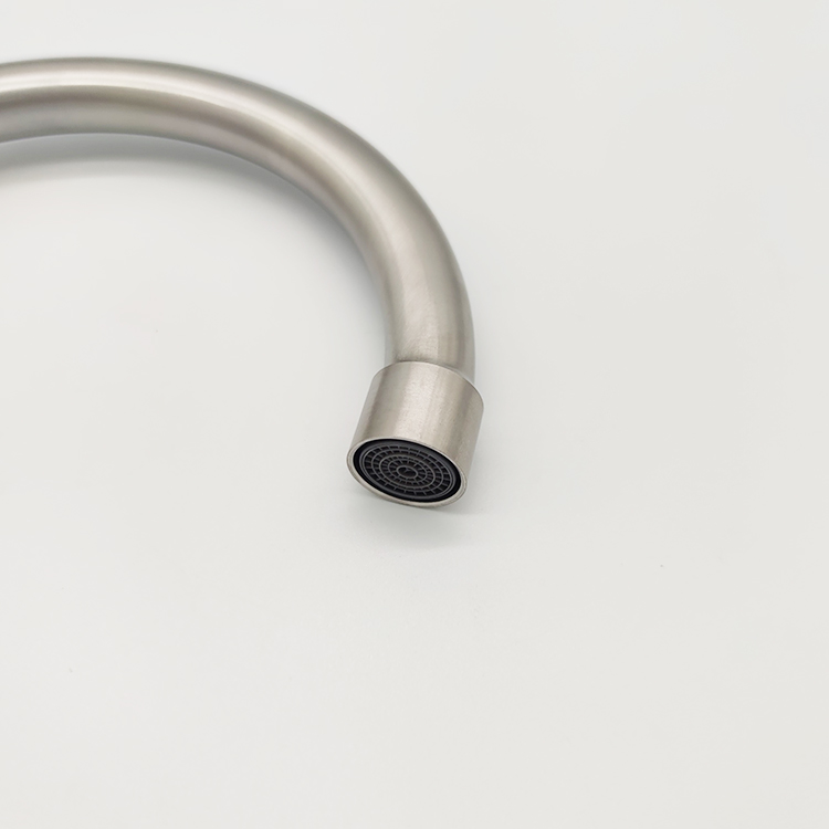 304 Stainless Steel Wall Mounted 360 Degree Wash Faucet Cold Water Mixer Kitchen Tap for Sink