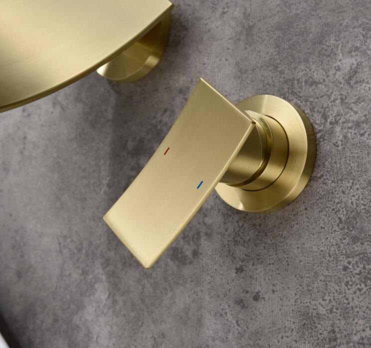 Wall Mounted Basin Mixer Tapware 1402007