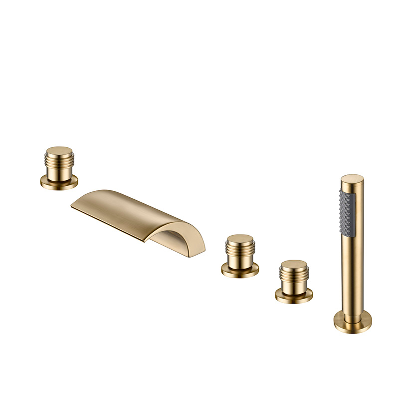 Deck Mounted Waterfall Bathtub Faucet Mixer DF-05043
