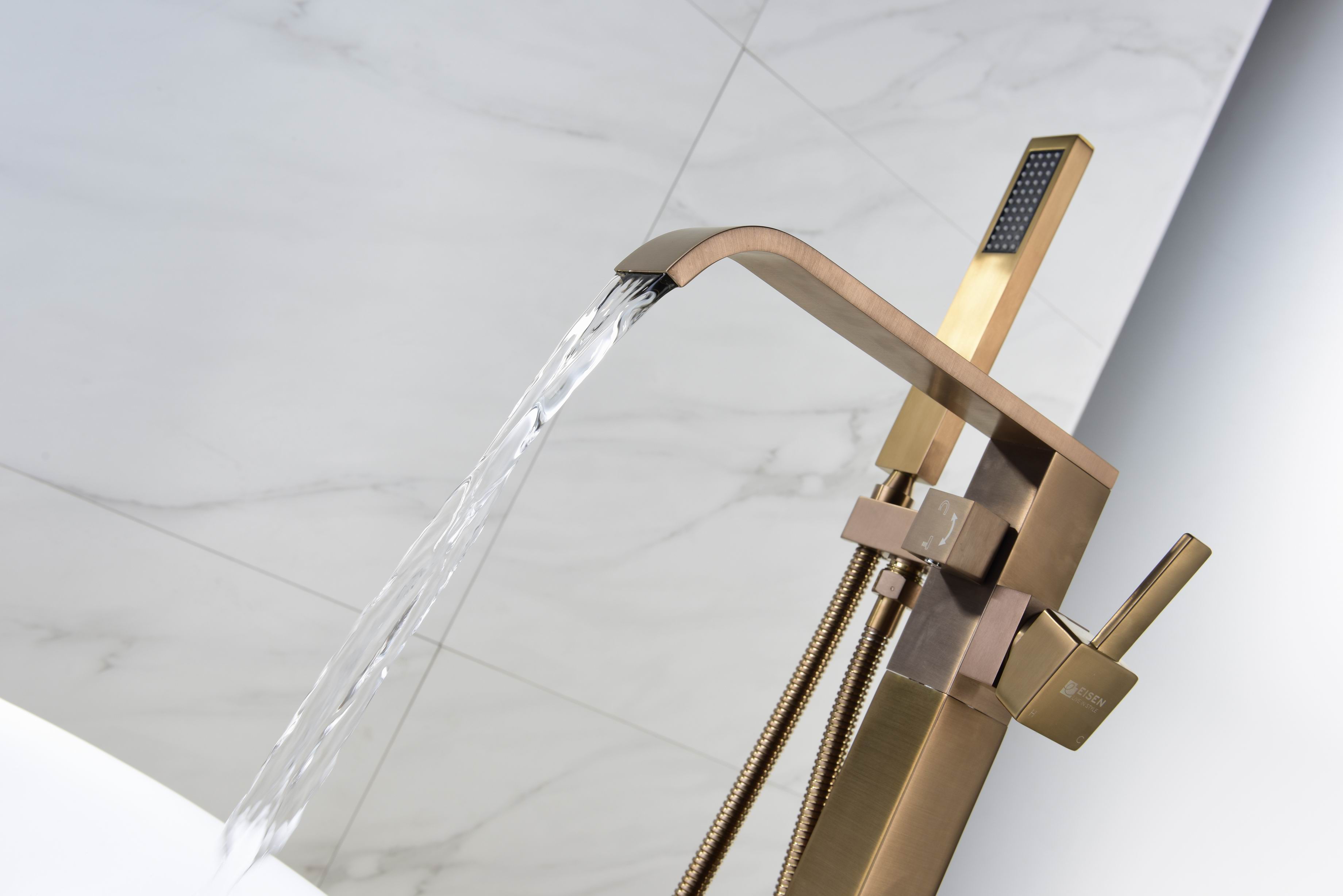 Hot Selling Widespread Faucet Single Handle Thermostatic Bathroom Faucet