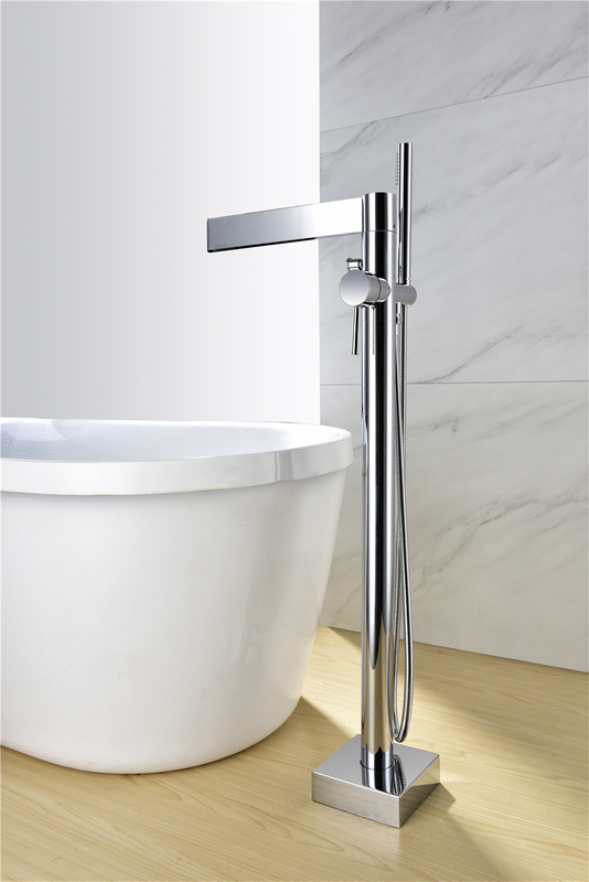 New Collection Floor Mounted Bathtub Faucet DF-02043-3