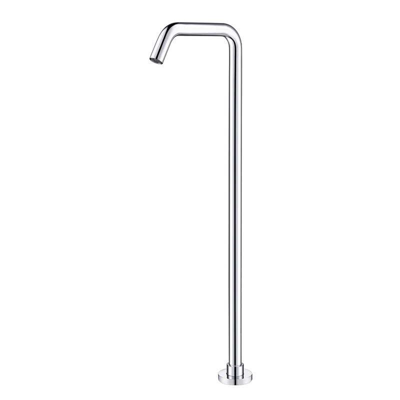 Bathroom Floor-Mount Bathtub Faucet Round Spout DF-02002A