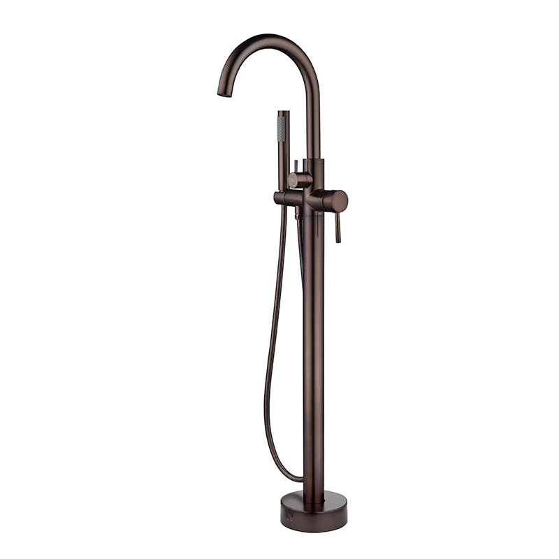 High Quality Brass Floor-Mount Bathtub Faucet DF-02043-2A