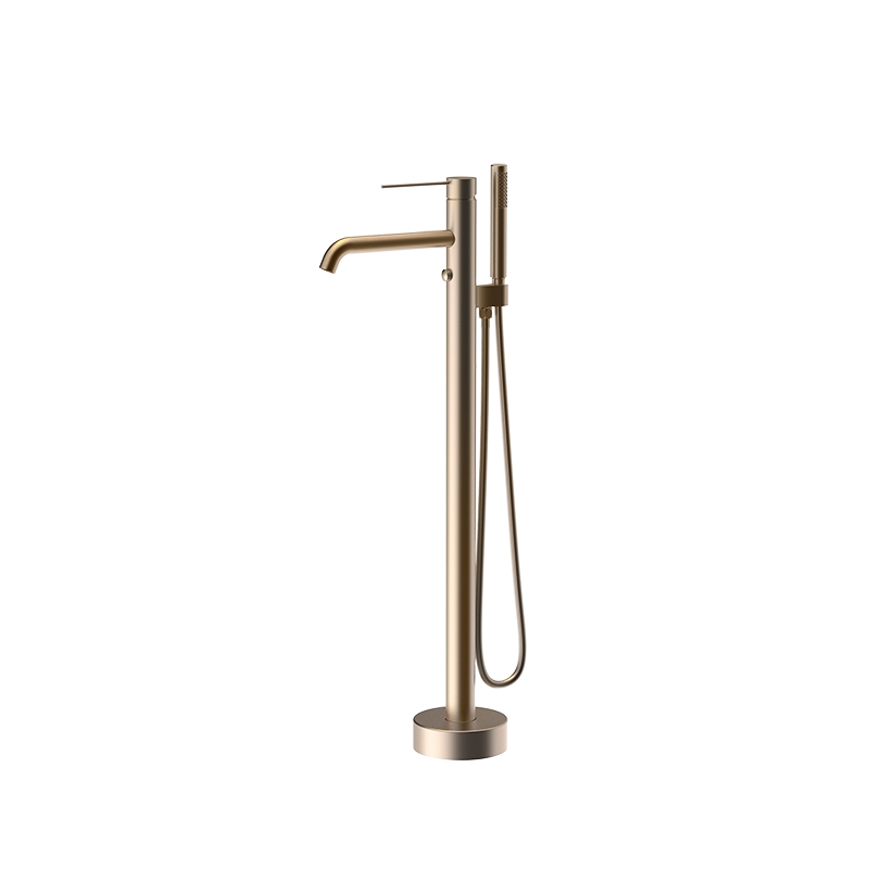 New Arrival Freestanding Bathtub Faucet with Button Diverter DF-02049