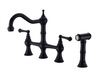 Brass Traditional Bridge Kitchen Faucet Mixer 1301027