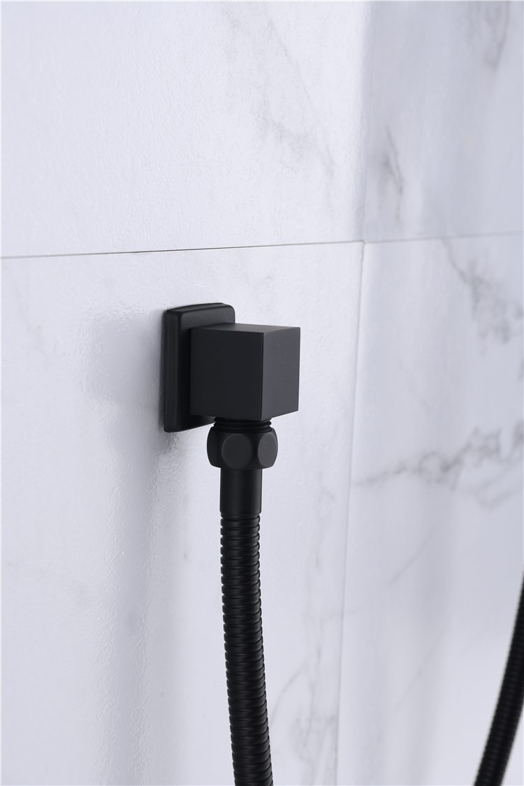 Modern Concealed Luxury Shower Systems With Rainfall Shower Head And Hand Held Shower Combo Kit