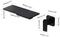 Bathroom Basin Mixer Waterfall Faucet Deck Mount Taps Mixers Washbasin Spout Tall Faucets Black Wall Mount Tap