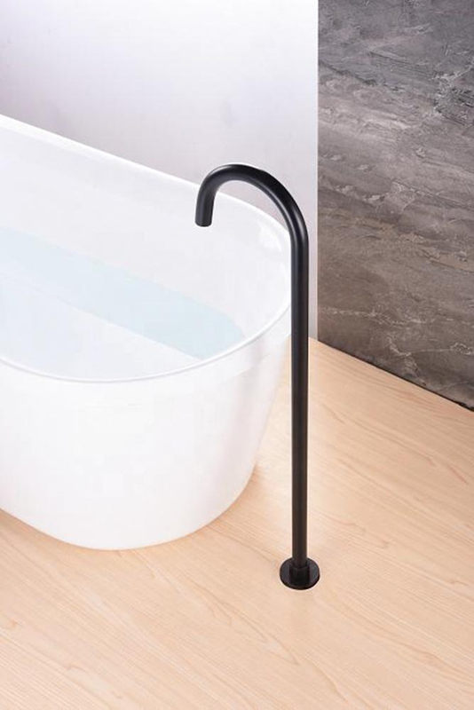 High Flow Rate Bathtub Faucet Bathroom Designs Floor Standing Foot Tub Villa Free Mixer Tap