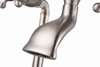 Floor Mount Clawfoot Bathtub Faucet Bathroom Bath Tub Filler Vintage Shower Freestanding