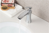 Professional factory taps and mixers wash mixer tap basin faucet curved sanitary on sale