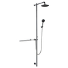 Factory Made Round Rain Shower Head Set Bathroom Taps Douche with Factory Prices