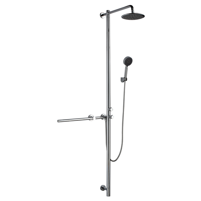 Factory Made Round Rain Shower Head Set Bathroom Taps Douche with Factory Prices