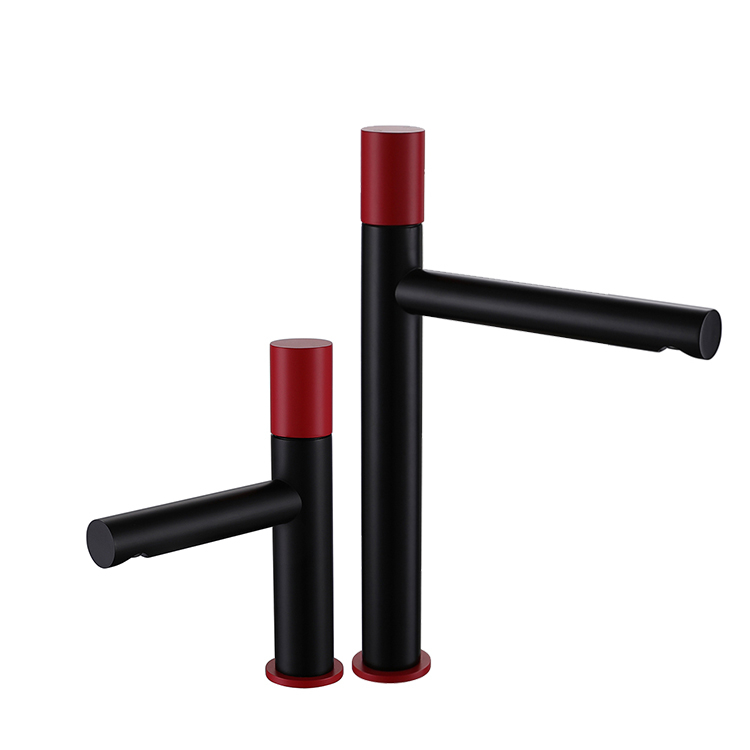 Commercial Basin Tap Faucet Cooper Mixers Colour Spout Luxury Face Taps