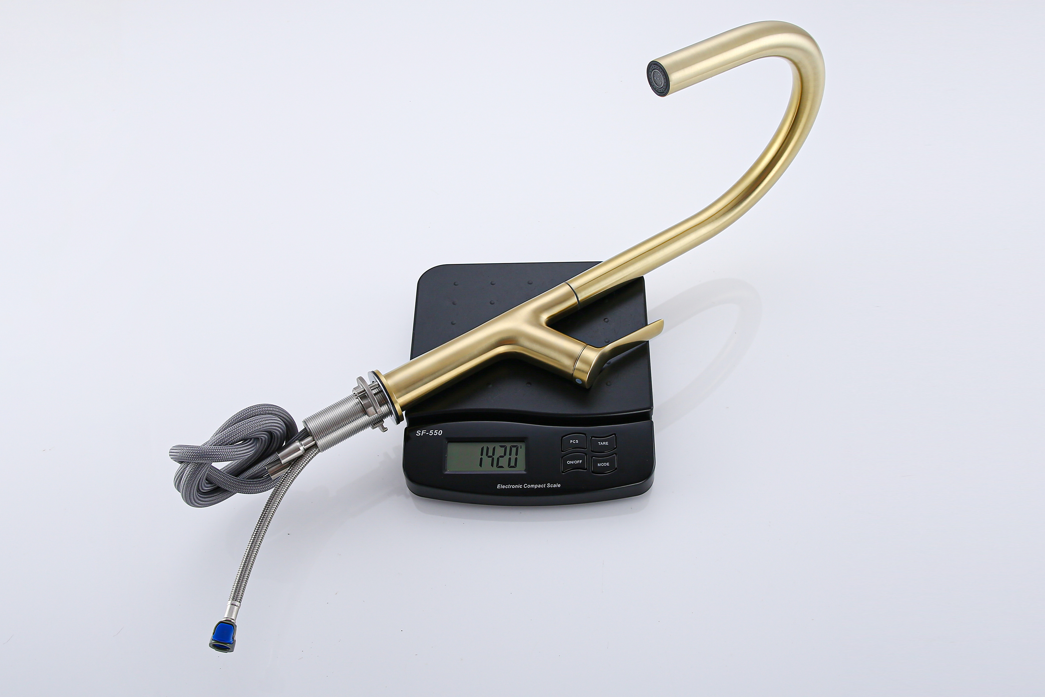 gold kitchen faucet
