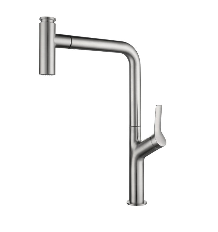 Unique High Quality Kitchen Faucet Hot And Cold Water Taps 304 Stainless Stainless Pull Out Kitchen Faucet