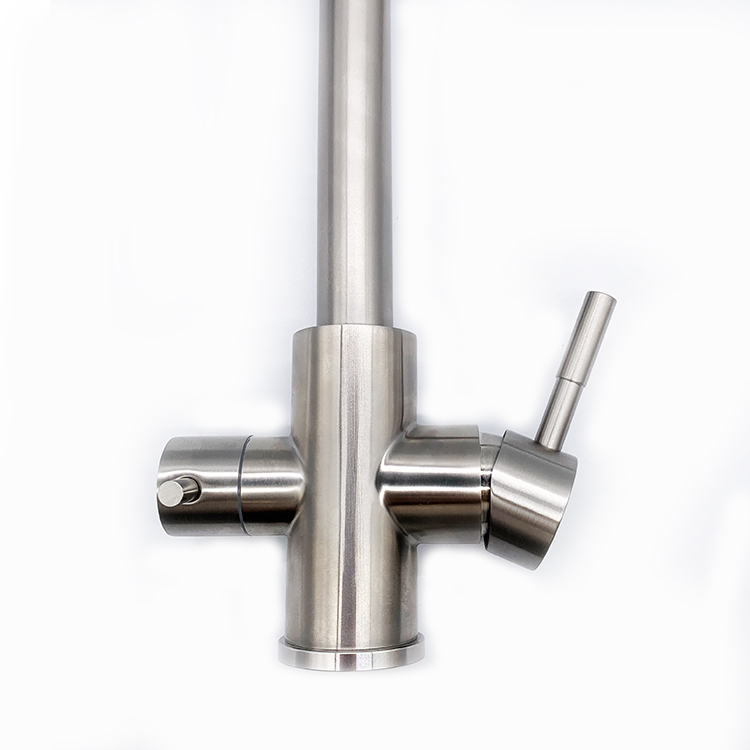 Modern 3 Three Way Faucet 304 Deck Mounted Water Filter Kitchen Tap Hot And Cold Faucet Water Filter Kitchen