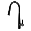 Easy Installation Mixer Faucet Tap 304 Stainless Steel Water Tap Black Kitchen Faucet with Pull Down Sprayer