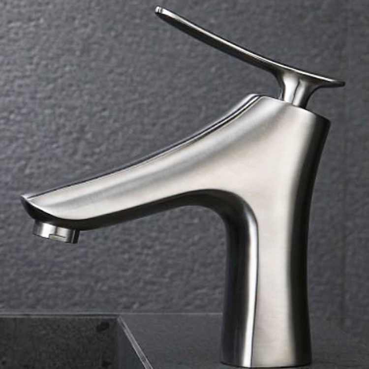 Modern Design Hot Cold Water Tap Faucet Wash Basin Mixer Single Handle Basin Faucet