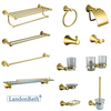 Hotel Stainless Steel Towel Rack Bathroom Hardware Set Single Pole Towel Rack
