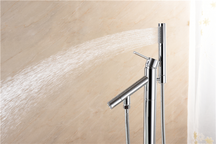 Round Freestanding Faucet Modern Design Styles Thermostatic Faucet