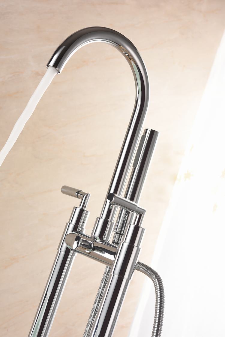 Hot and Cold Water Exchange Thermostatic Bathtub Shower Mixer Factory Price