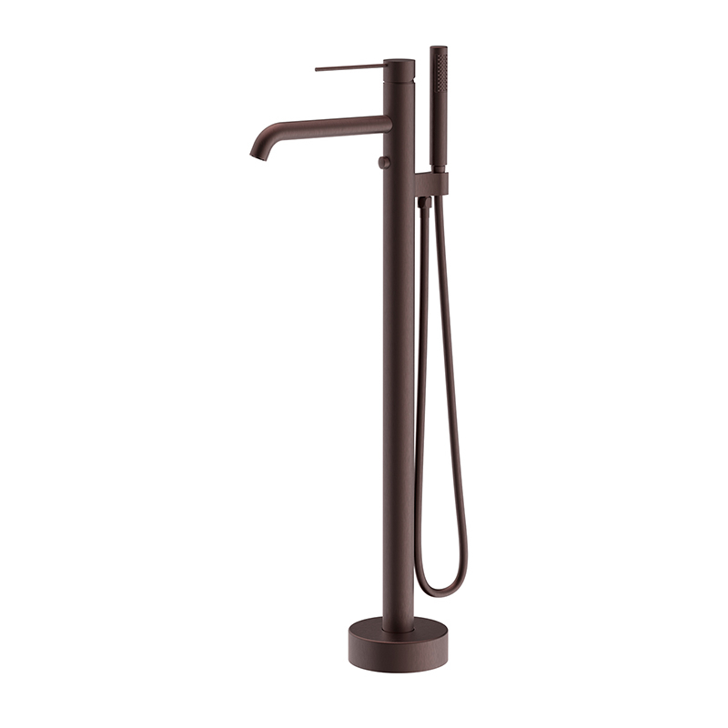 New Arrival Freestanding Bathtub Faucet with Button Diverter DF-02049