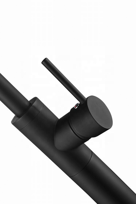 European Electroplated Matte Black Stand Mixer Bath Bathroom Watermark Floor Standing Tapware Design Alone Free Shower Faucet