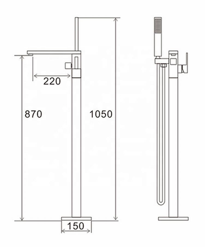 American Standard Faucet Parts Floor Mounted Bathroom Faucets Bathtub Showers Bathing Spouts Freestanding Tub Canada