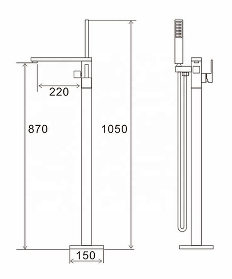 American Standard Faucet Parts Floor Mounted Bathroom Faucets Bathtub Showers Bathing Spouts Freestanding Tub Canada