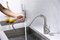 304 Stainless Steel Pull Out Kitchen Faucet