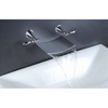 Widespread Lavatory Bathroom Waterfall Bathtub Basin Faucet