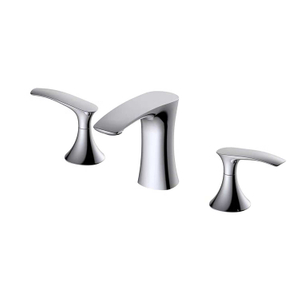 Bathroom 3 Holes cUPC Brass Deck Mounted Basin Tap