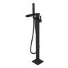 Wholesale Black Waterfall Bath Tub Faucets Floor Free Stand Bathtub Faucet