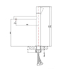 China Sanitary Ware Tall Body Hot Selling Saving Water Modern Basin Faucet Water Tap Design