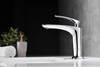 Fashion Zinc Alloy Single Handle Brass Faucet Tap Basin Faucet