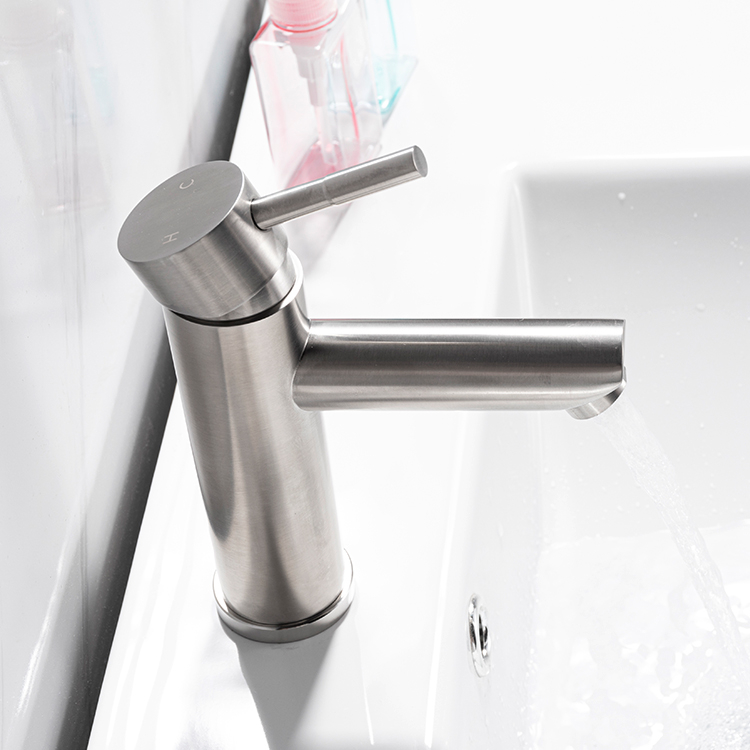 Low Price Single Handle Sus 201 Wash Basin Faucet Tap For Bathroom