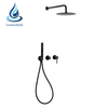 Faucet Bath Shower Set Antique Wash Room Golden Rose Gold System Cooper European Style Brushes Rain And Faucets Brass Mixer